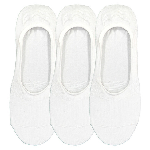 Комплект из 3 пар коротких носков 35/38 белый