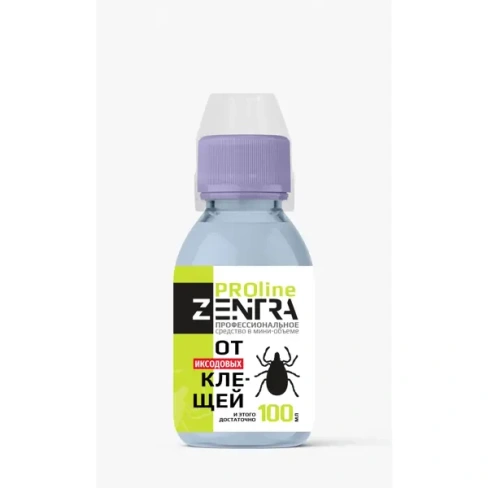 Инсектицид для защиты от клещей Zentra жидкость 100 мл Без бренда None