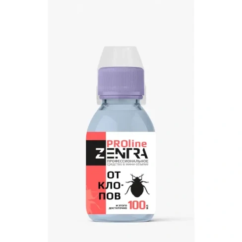 Инсектицид для защиты от клопов Zentra жидкость 100 мл Без бренда None
