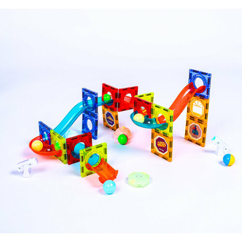 Магнитный конструктор детский 49 деталей / Конструктор развивающий Play Cool