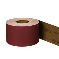 EGELI бумага шлифовальная, на тканевой основе, водостойкая,рулон 120мм х 30м. Зернистость 180 EGESAN
