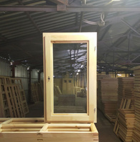 Деревянное окно 10-06 с одним стеклом ОД1ц
