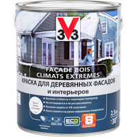 Краска для деревянных фасадов и интерьеров V33 CLIMATS EXTREMES