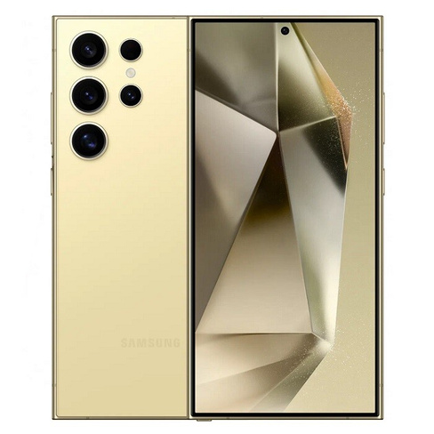 Смартфон Samsung Galaxy S24 Ultra 12/256Gb желтый титан Global