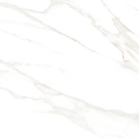 Керамогранит Marmori Calacatta 60*60 см цвет белый, VITRA