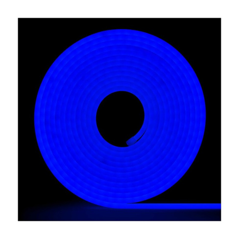Неоновая светодиодная лента MAKSILED ML-NF-PR-6mm-L50-Blue