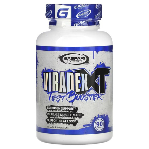 Пищевая добавка Gaspari Nutrition Viradex XT Test Booster, 90 капсул
