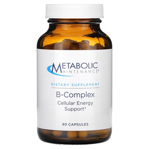 Пищевая добавка Metabolic Maintenance B-комплекса, 90 капсул