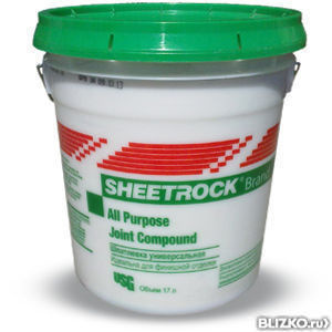 Шпатлевка SHEETROCK 17л 36