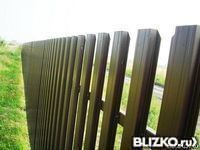 Забор для дачи с полимерным покрытием 1,25 м