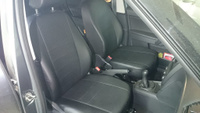Модельные авточехлы для сидений на иномарки из экокожи фирмы Dinas (Динас)