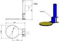 Морозостойкий паллетообмотчик estezeta freezer для работы на холодных склад