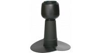 Дефлектор Alipai коньковый (d=110 мм, высота трубы 320 мм), черн.