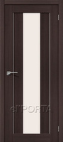 Межкомнатная дверь El'PORTA Порта-25 alu (Wenge Veralinga)