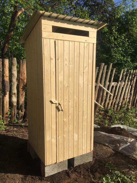 Туалет для дачи, деревянный от компании СтройСад  в городе Нижний .