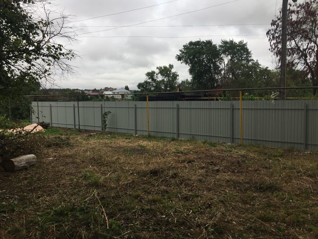 Забор из профнастила для дачи от компании СтройСад купить в городе ...