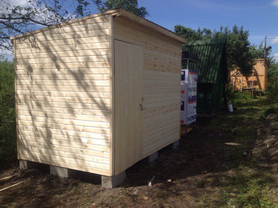 Хозблок для дачи под ключ от компании СтройСад купить в городе Нижний ...