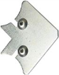 Уголок для алюминиевых профилей UG02/2 (Monticelli) цинк