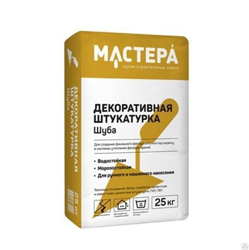 Декоративная штукатурка Мастера Шуба Crystal white