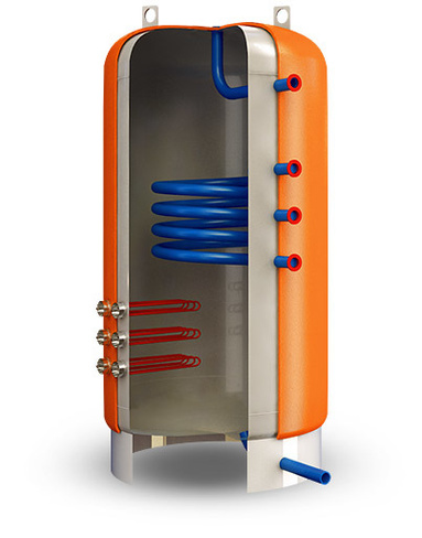Комбинированный водонагреватель РБ 10000 КЕ 120-3 У 0,6 МПа 10000 литров