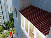 Устройство крыши балконов и лоджий