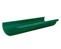 Желоб водосточный №11 3 м, зеленый Ruplast RAL6005