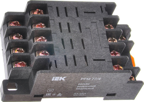 Разъем розеточный модульный РРМ77/4 (PTF14A) для РЭК77/4 IEK