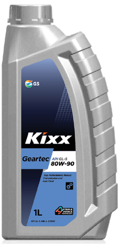 Масло трансмиссионное Kixx Geartec GL-5 80W-90 (1 л)