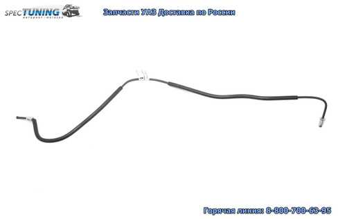 Фото - Трубка тормозная УАЗ 3163 (950мм) ПОЛИМЕР от верхнего шланга АБС