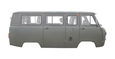 Фото - Кузов УАЗ-452 (МИКРОАВТОБУС жесткие сиденья, 11 мест) защитный А (452-5000010-32)