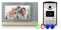 Комплект видеодомофона со встроенным считывателем RFID ключей Ps-Link VD07R-ID