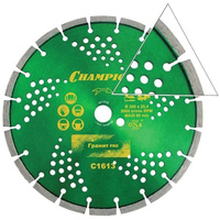 Диск алмазный CHAMPION гранит PRO 300/25,4/10 Laser Granitek, C1613