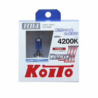 Высокотемпературные галогенные лампы Koito Whitebeam III HB4 (9006) 12V 55W