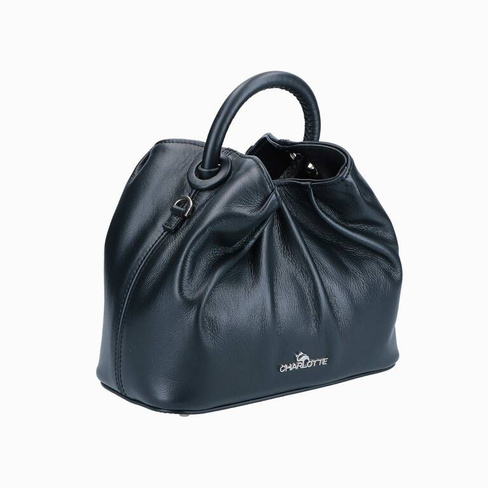 Женская сумка хобо Charlotte, черная
