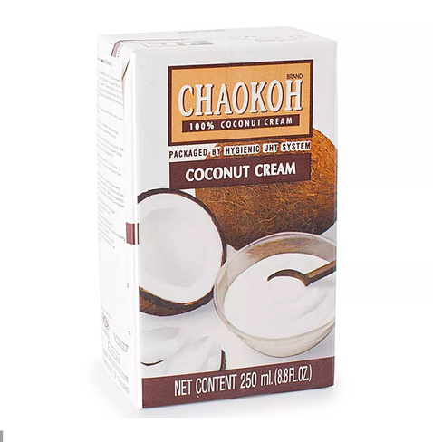 Кокосовые сливки, 250 мл, CHAOKOH Chaokoh