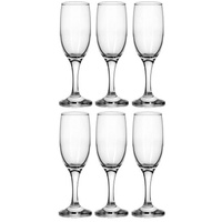 Набор бокалов для шампанского Pasabahce Бистро 190 мл (6 штук в упаковке)