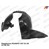 Подкрылок PEUGEOT 307 01-05 лев DE-GA