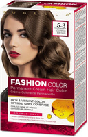 Стойкая крем-краска для волос Rubella Fashion Color 5.3 Медно-коричневый, 50 мл