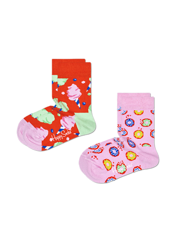 Носки Happy socks 2-Pack Kids Cotton Candy Sock KCOC02