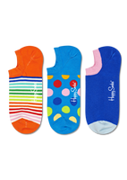 Носки Happy socks 3-Pack Mini Stripe No Show Sock MIS39