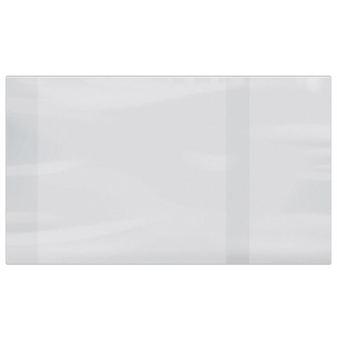 Обложка ПВХ для учебников А4 контурных карт атласов ПИФАГОР универсальная прозрачная 100 мкм 305х560 мм 227493