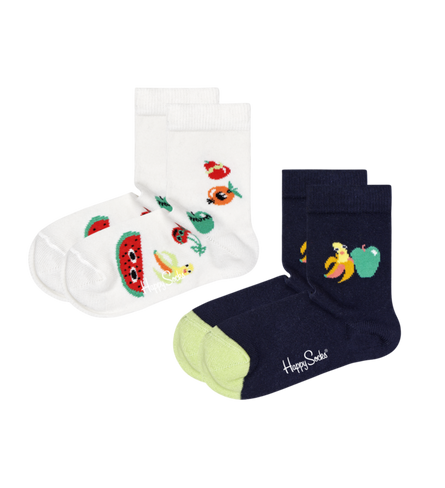 Носки Happy socks 2-pack Kids Fruit Mix Socks KFRM02