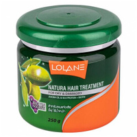 Маска для сухих и поврежденных волос с маслом жожоба и протеинами шелка Lolane Natura Treatment for Dry & Damaged Hair +