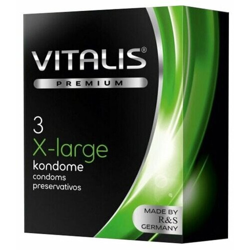 Презервативы VITALIS X-Large, 3 шт. Vitalis