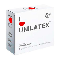 Презервативы Unilatex Ultra Thin, 3 шт.