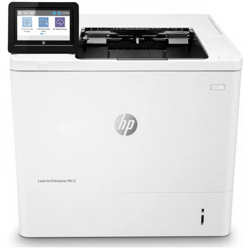 Принтер лазерный HP LaserJet Enterprise M612dn, ч/б, A4, белый