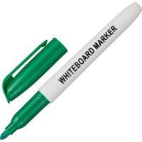 Маркер для белых досок зеленый (толщина линии 1-3 мм) круглый наконечник