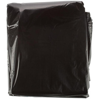Мешки для мусора на 240 л черные (ПВД, 60 мкм, в упаковке 50 штук, 100х140 см)