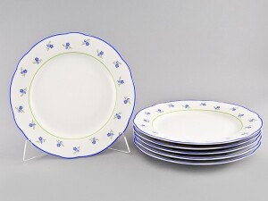 Набор тарелок обеденных 25 см 6 предметов, Мэри Энн 03160115-0887, Leander