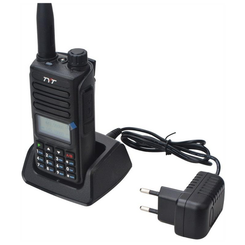 Рация TYT TH-UV98 Черная / Портативная радиостанция для охоты и рыбалки с аккумулятором на 3200 мА*ч и радиусом 10 км/ U